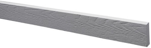 Allura 4/4x2x12' Fiber Cement Trim Primed Reversible